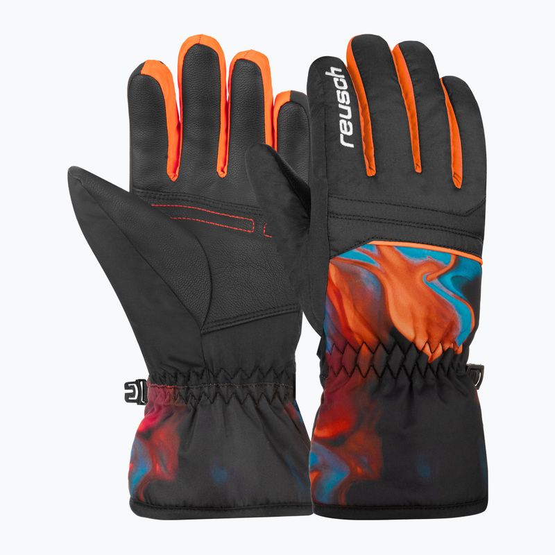 Dětské lyžařské rukavice Reusch Alan Junior flame 2