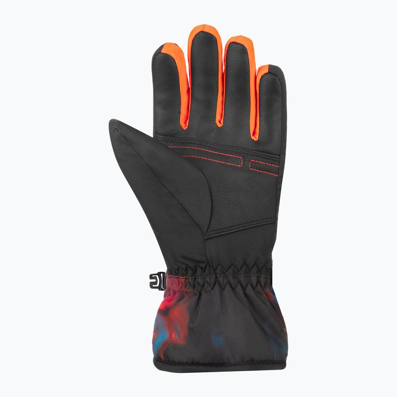 Dětské lyžařské rukavice Reusch Alan Junior flame 4