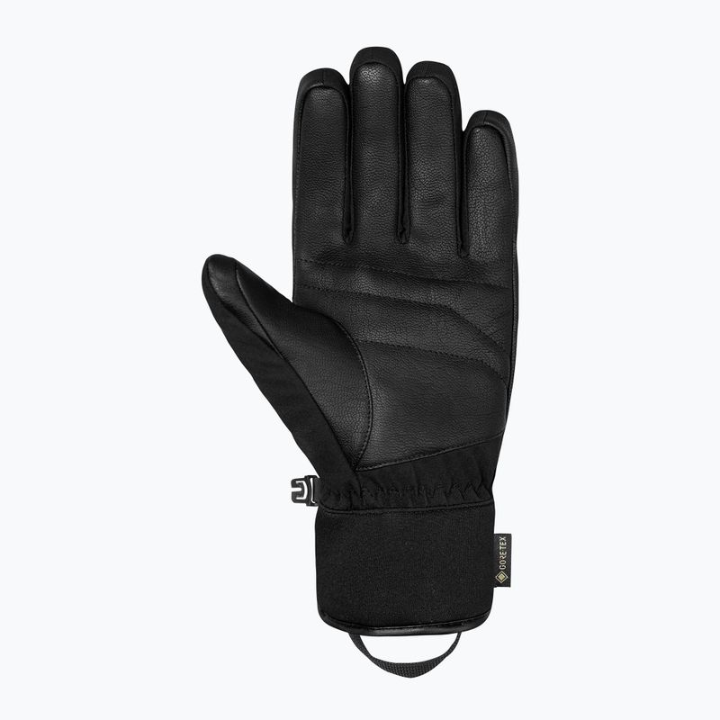 Pánské lyžařské rukavice Reusch Booster Gore-Tex black/tango red 4