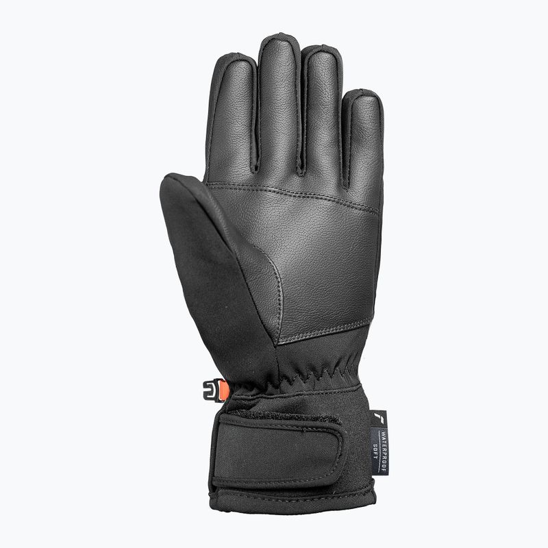 Dětské lyžařské rukavice Reusch Warrior R-Tex XT Junior black/silver/fluorescent red 4