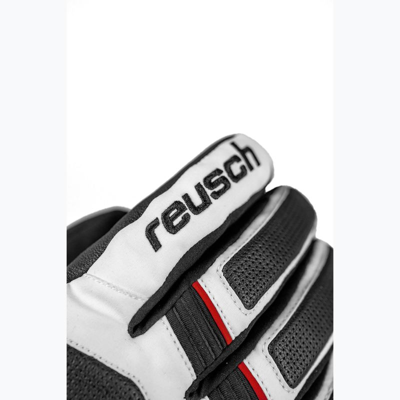 Pánské lyžařské rukavice  Reusch Thunder R-Tex XT black/white/fire red 5