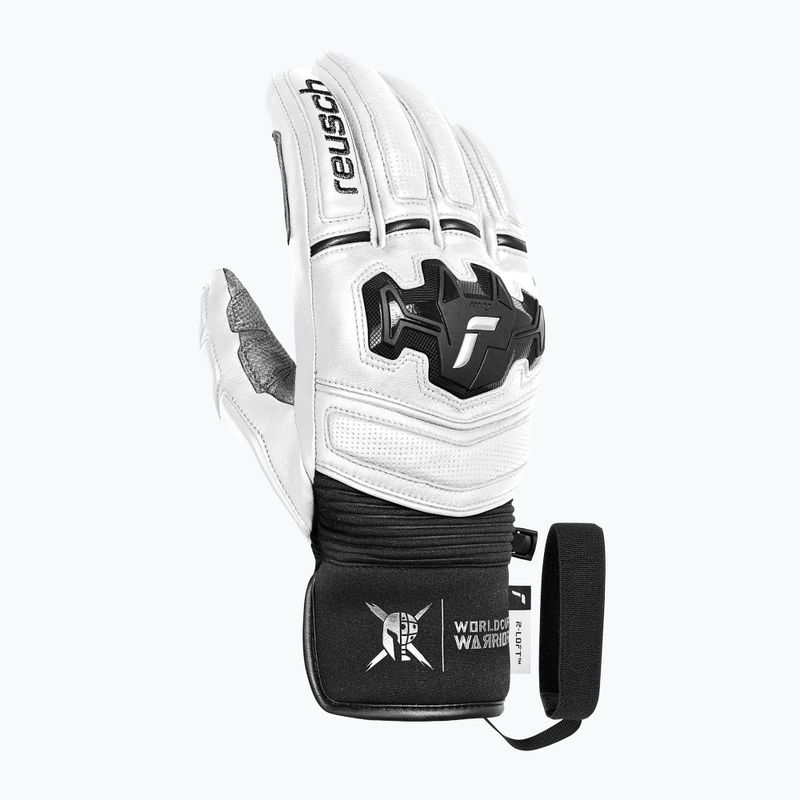 Lyžařské rukavice Reusch Champ white / black 2