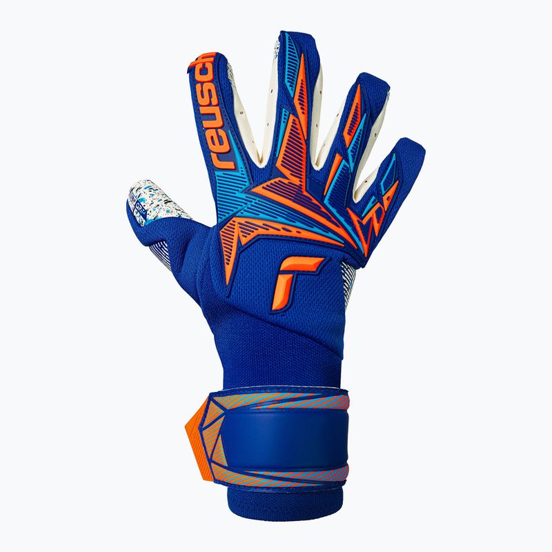 Brankářské rukavice Reusch Attrakt Freegel Fusion Goaliator sharp blue/shocking orange 2