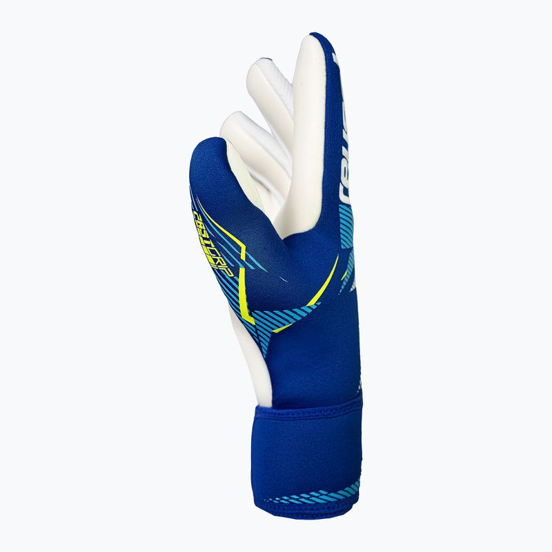 Dětské brankářské rukavice Reusch Fastgrip Advance Junior sharp blue/white 4