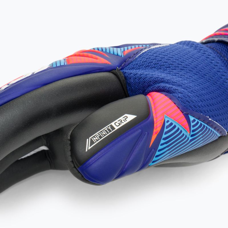 Dětské brankářské rukavice Reusch Attrakt Infinity Evolution NC Junior sharp blue/shocking orange/black 5