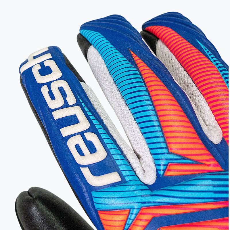 Brankářské rukavice Reusch Attrakt Infinity Evolution NC sharp blue/shocking orange/black 5