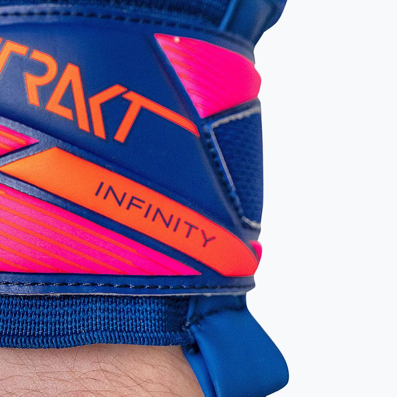 Brankářské rukavice Reusch Attrakt Infinity Evolution NC sharp blue/shocking orange/black 8