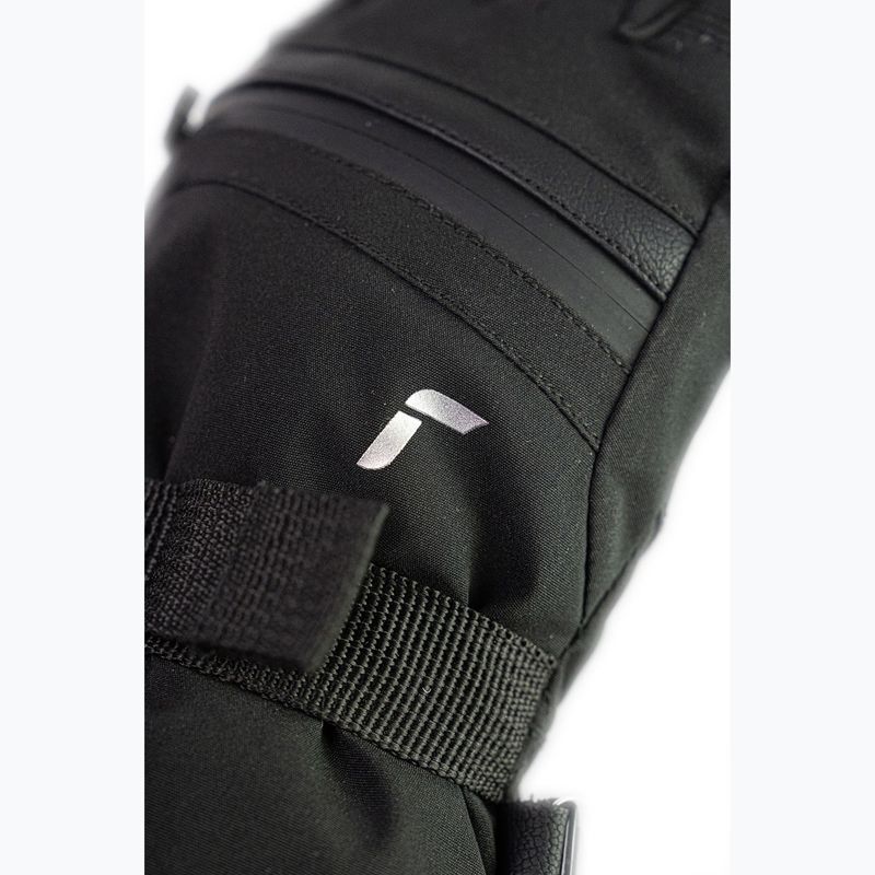 Dětské lyžařské rukavice Reusch Lan R-Tex XT black/silver 6