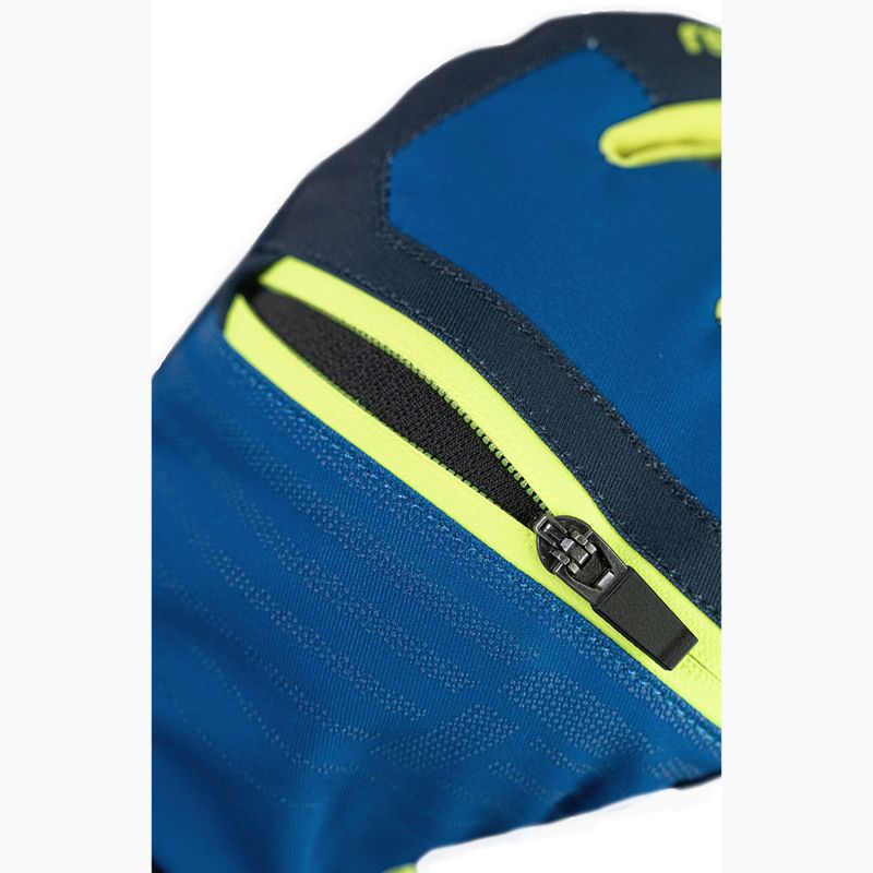Dětské lyžařské rukavice Reusch Leo R-Tex XT black/imperial blue/safety yellow 5