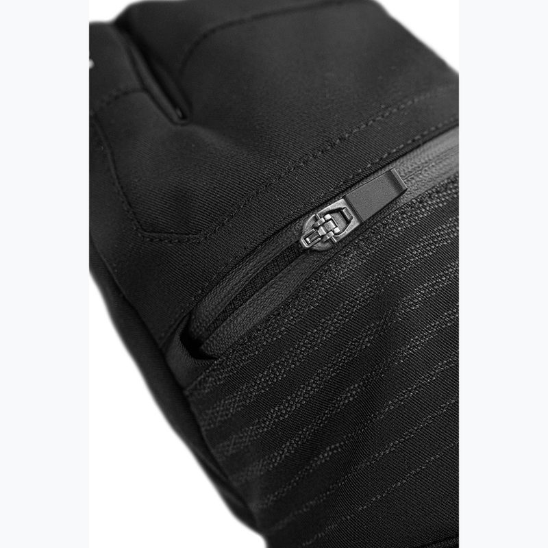 Dětské lyžařské rukavice Reusch Leo R-Tex XT Lobster black/white 6