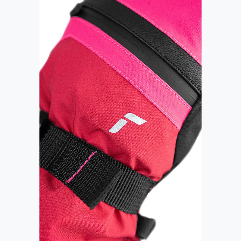 Dětské lyžařské rukavice Reusch Lan R-Tex XT Mitten cerise/pink glo 6