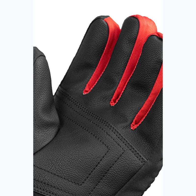 Dětské lyžařské rukavice Reusch Rocket GORE-TEX black/black melange/fire red 5