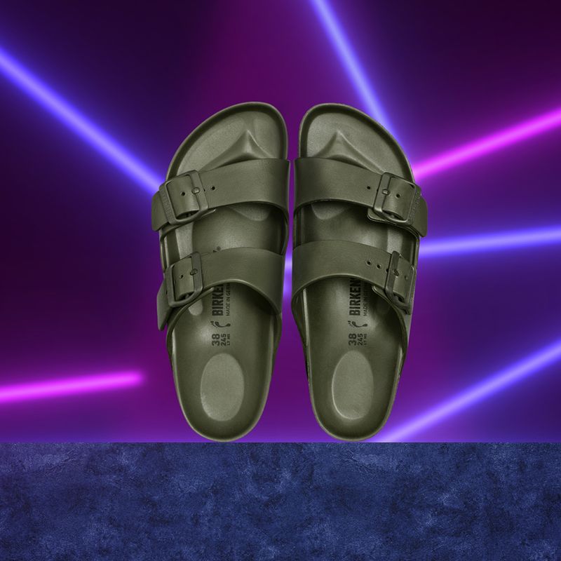 PantofleBIRKENSTOCK Arizona EVA Regular khaki 3