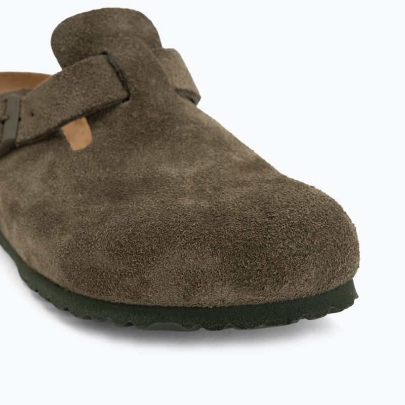 Nazouváky BIRKENSTOCK Boston Suede Leather thyme 7