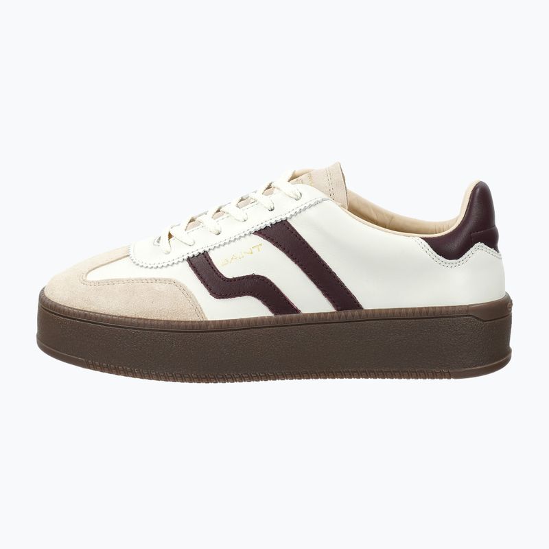 Dámské boty GANT Cuzmani off white/port wine 2