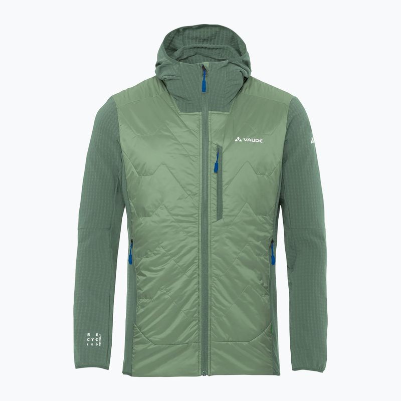 Pánská bunda VAUDE Valdassa Hybrid II vrbově zelená 5