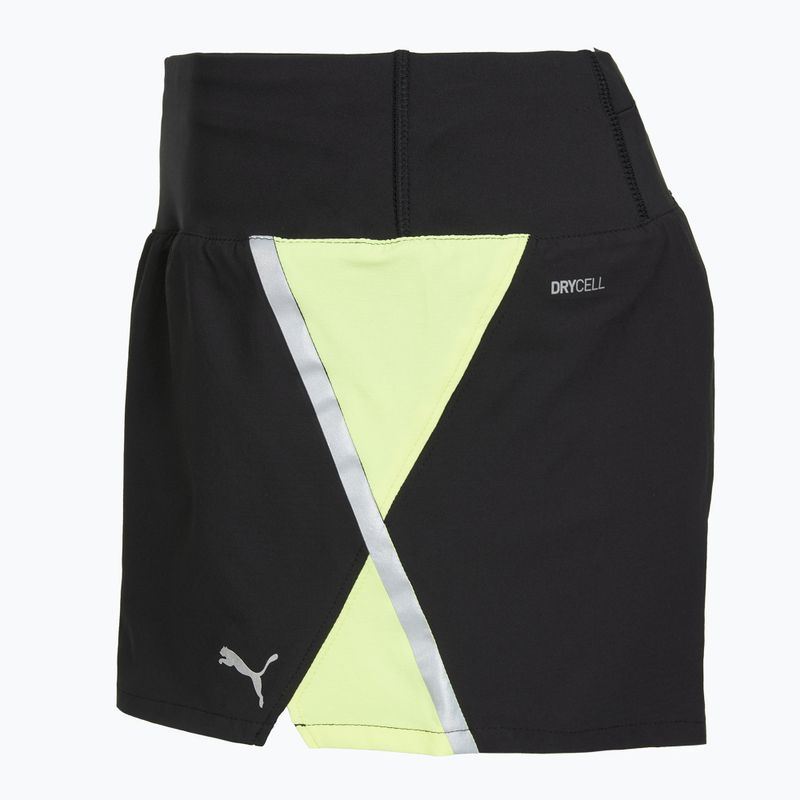 Dámské běžecké šortky Puma Run Lite Woven Ultra Shorts black/neon 3