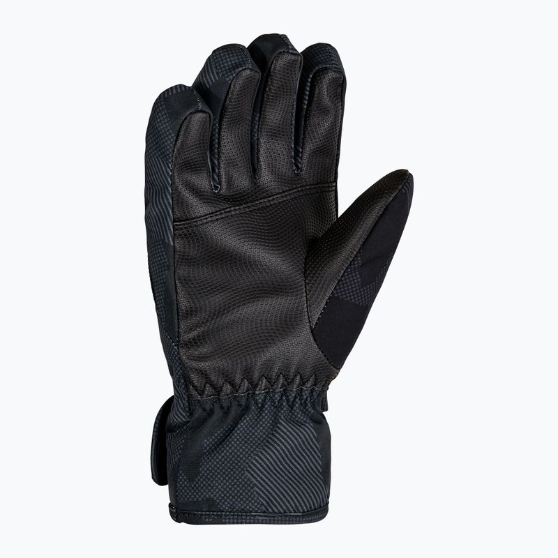 Dětské lyžařské rukavice Ziener Leif-Z GTX black/gray ink camo 3