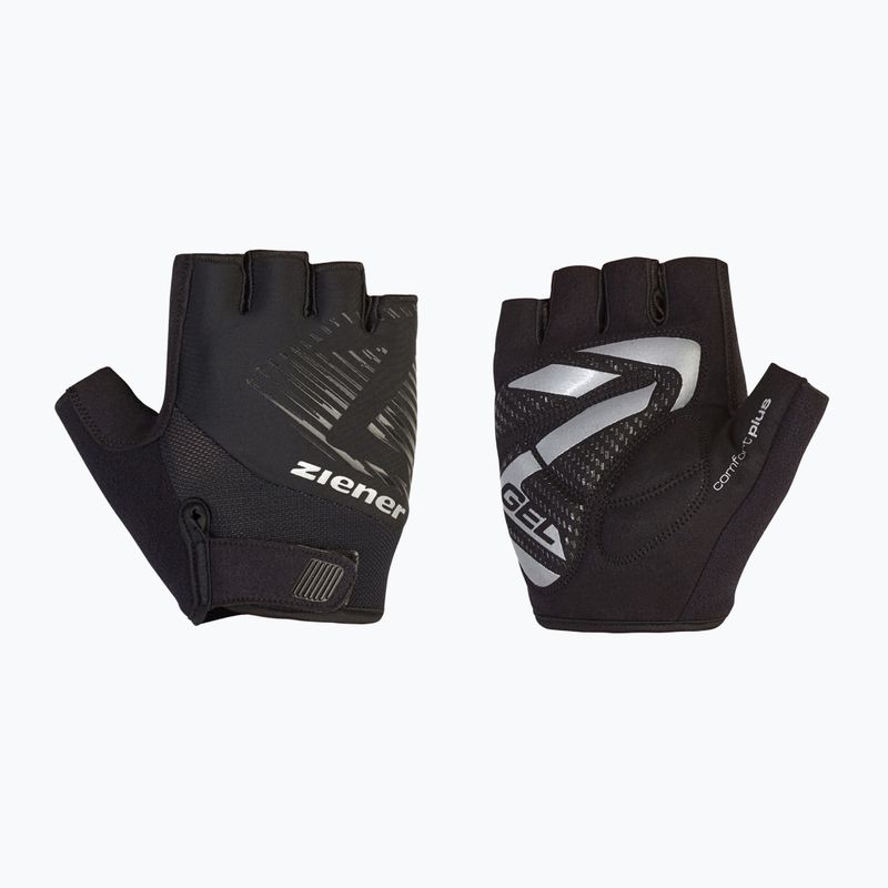 Pánské cyklistické rukavice ZIENER Crudt-Z black