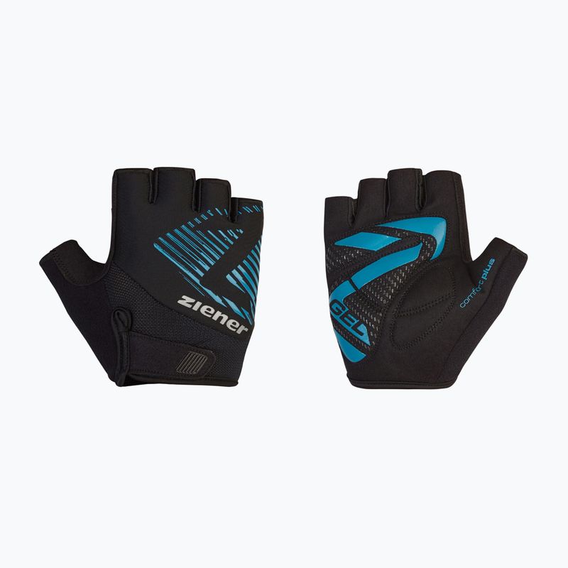 Pánské cyklistické rukavice ZIENER Crudt-Z crystal blue