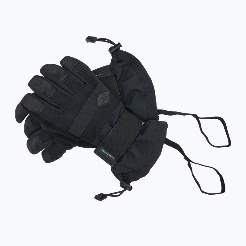 Dětské snowboardové rukavice ZIENER Manu Aquashield black 6