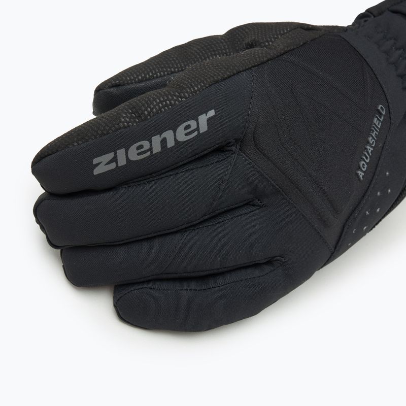 Pánské lyžařské rukavice  ZIENER Gatis Aquashield black 4