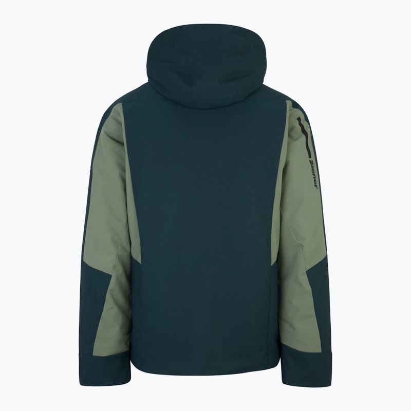 Pánská lyžařská bunda  ZIENER Tarago green mud 5