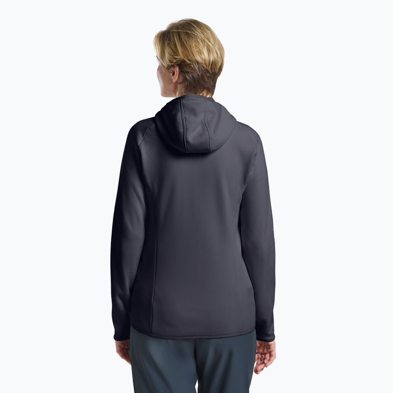 Dámská mikina  Jack Wolfskin Baiselberg Hooded FZ graphite 3