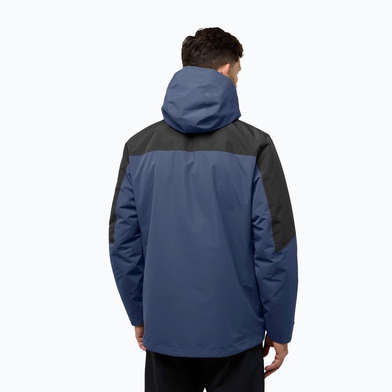 Pánská bunda 3v1 Jack Wolfskin Romberg 3In1 midnight sky 3