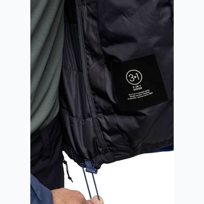 Pánská bunda 3v1 Jack Wolfskin Romberg 3In1 midnight sky 16