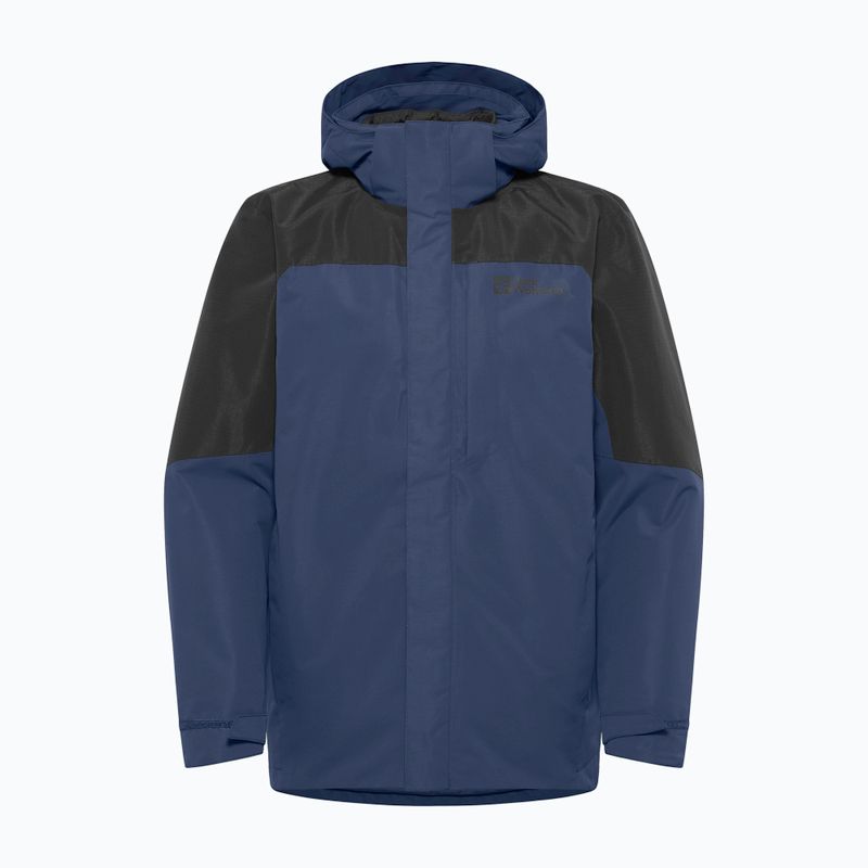 Pánská bunda 3v1 Jack Wolfskin Romberg 3In1 midnight sky 17