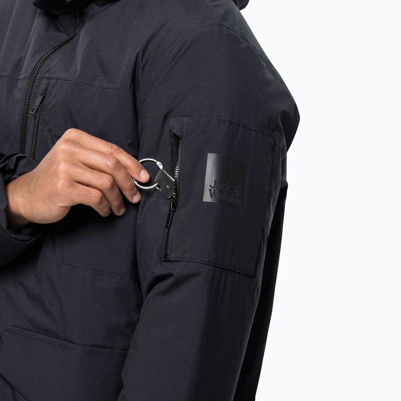 Pánská péřová bunda Jack Wolfskin Koenigsbau Parka dark navy 4