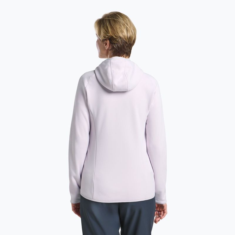 Dámská mikina  Jack Wolfskin Baiselberg Hooded FZ pale lavendar 3