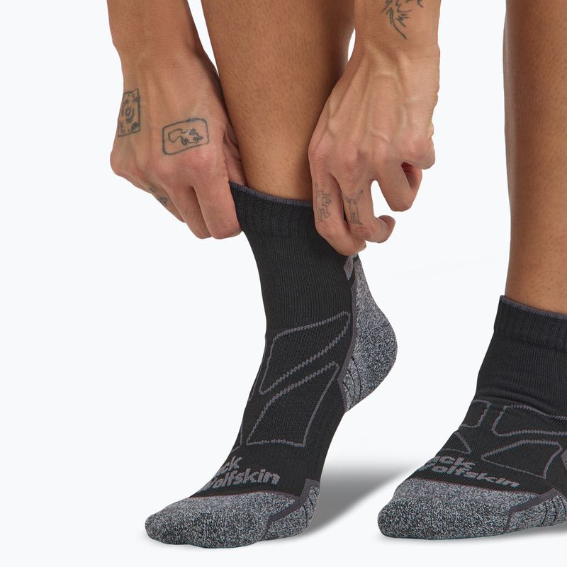 Ponožky Jack Wolfskin Vojo Light Low black 7