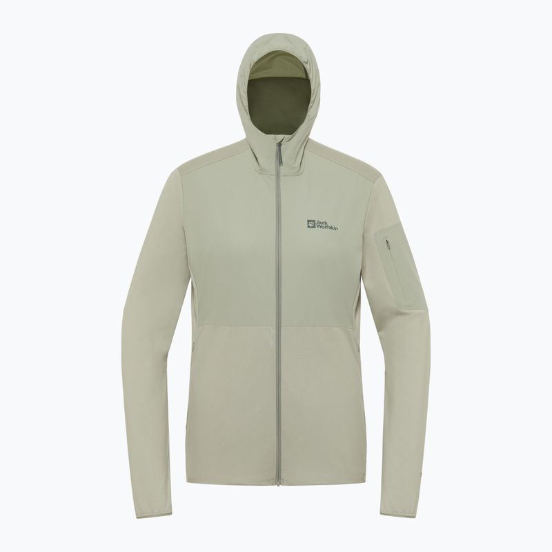 Dámská fleecová mikina  Jack Wolfskin Prelight Trail Hoody mint leaf 8