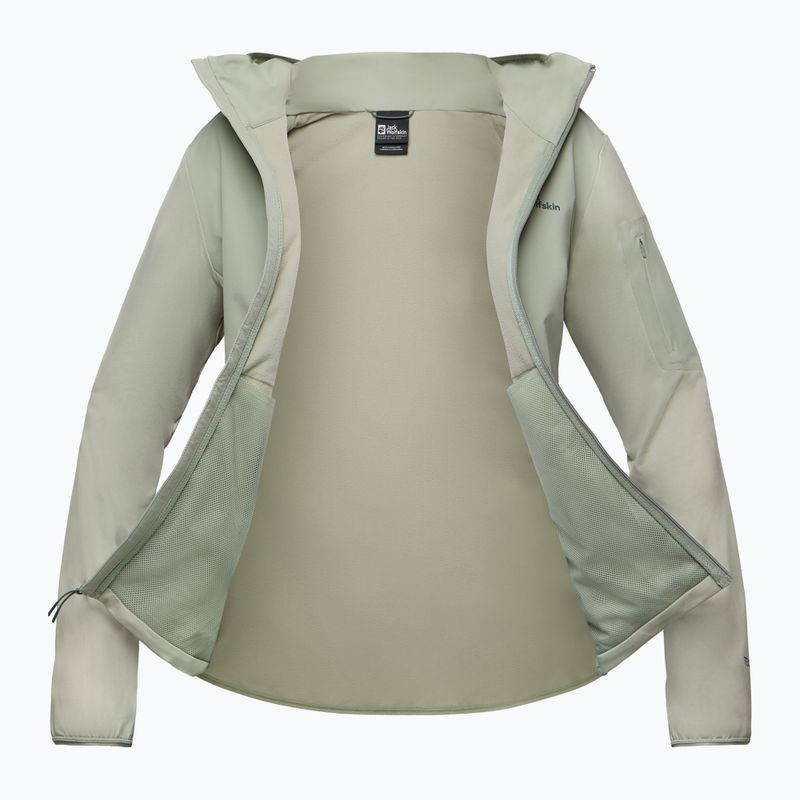 Dámská fleecová mikina  Jack Wolfskin Prelight Trail Hoody mint leaf 10
