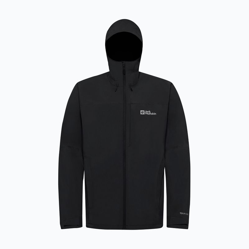 Pánská nepromokavá bunda Jack Wolfskin Tempest 2l black 9