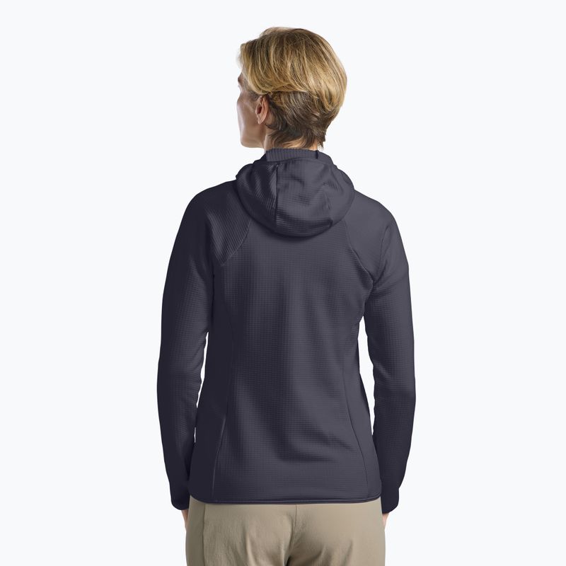 Dámská fleecová mikina Jack Wolfskin Kolbenberg Hooded Full Zip graphite 3