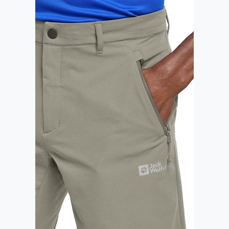 Pánské trekové šortky Jack Wolfskin Pico Trail stone 4