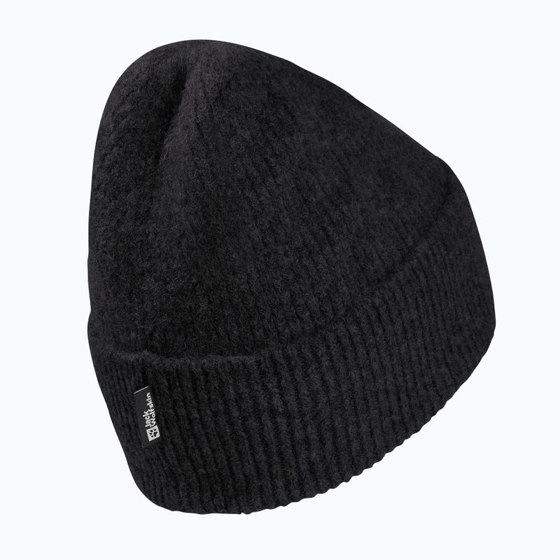 Zimní čepice Jack Wolfskin Fuzzy black 2