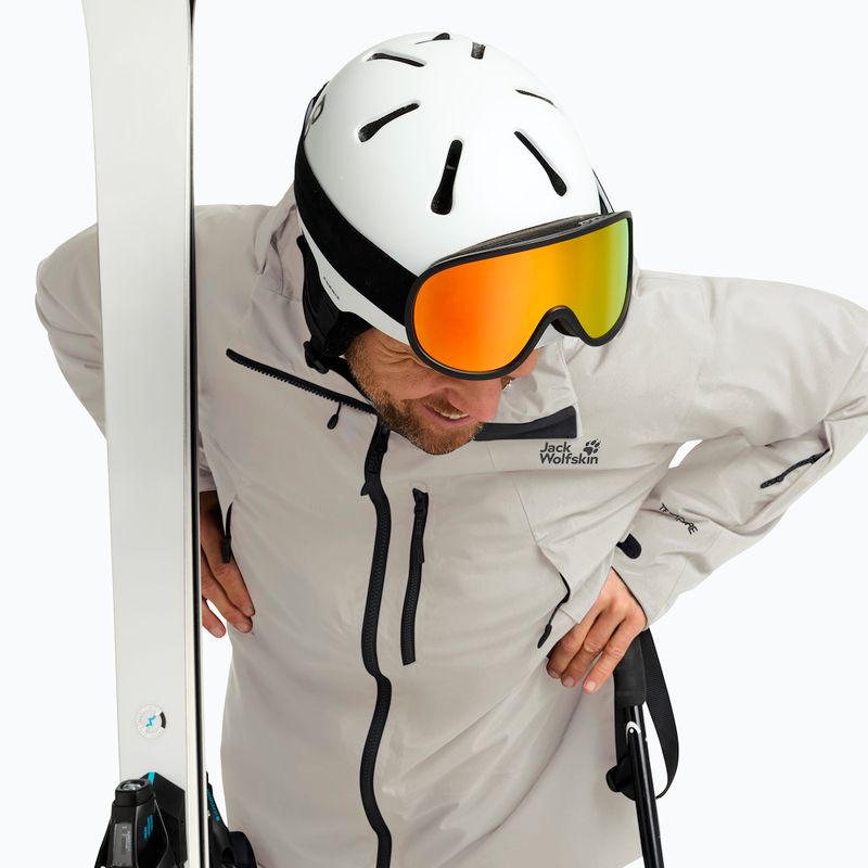 Pánská lyžařská bunda Jack Wolfskin Flowline Pro 2L Ins pale sand 6