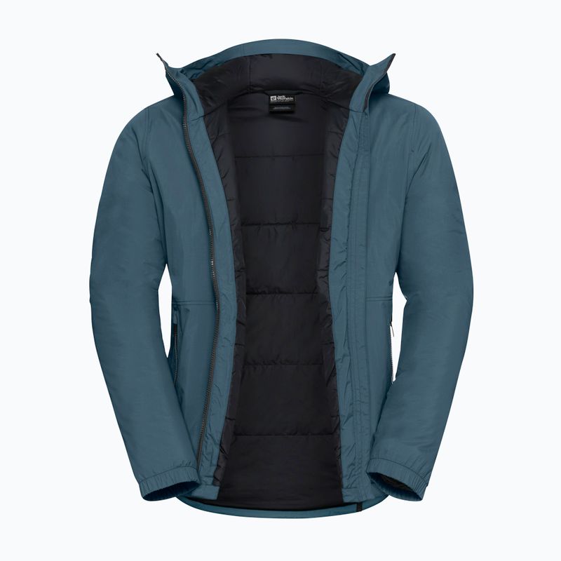 Pánská nepromokavá bunda Jack Wolfskin Pamir aluminium blue 9