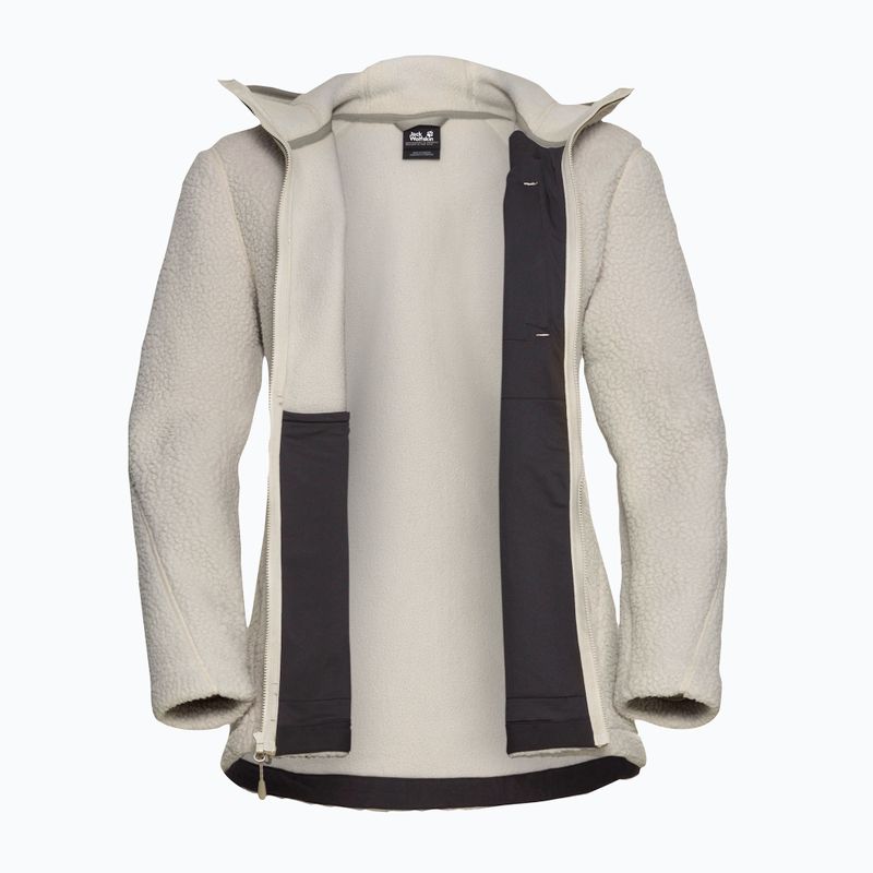Dámská fleecová bunda Jack Wolfskin Cradle Mountain Pile Full Zip pale sand 9