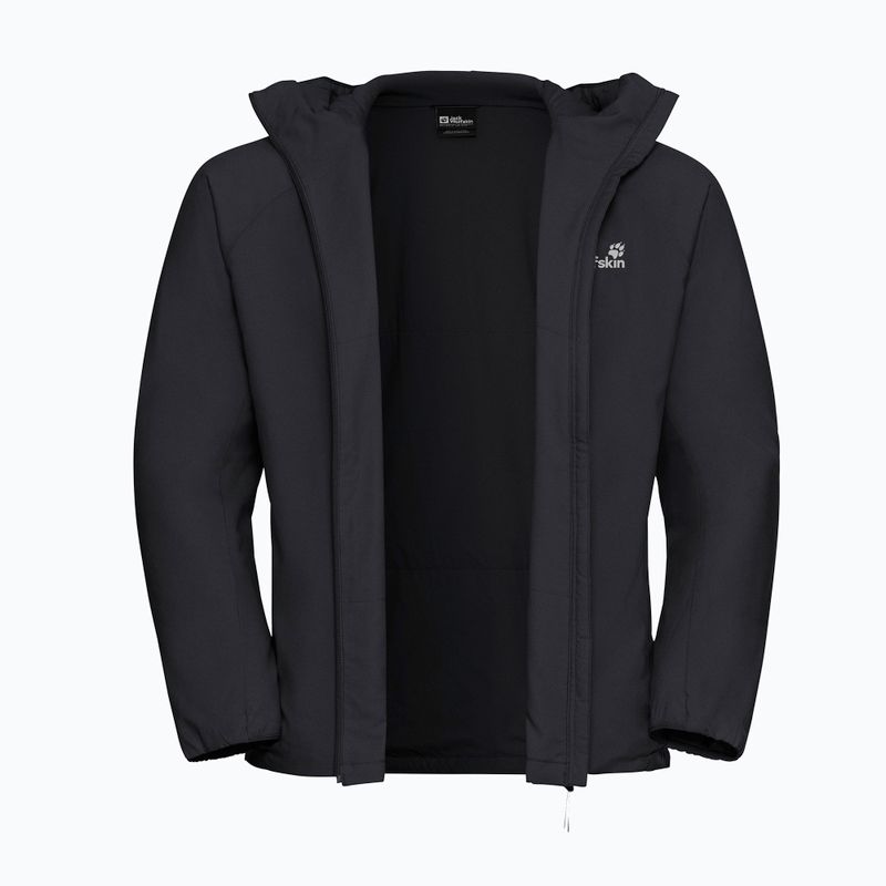 Pánská softshellová bunda Jack Wolfskin Prelight Ins black 9