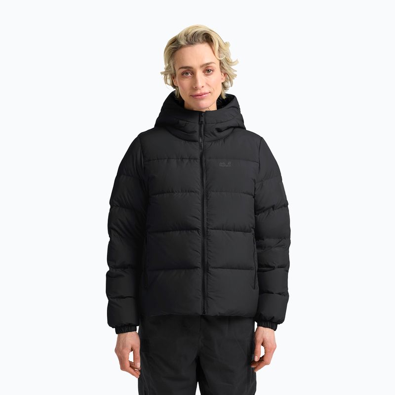 Dámská péřová bunda Jack Wolfskin Frozen Palace black
