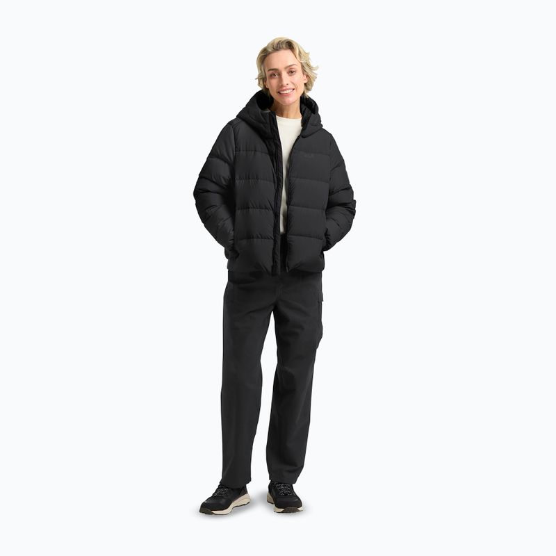 Dámská péřová bunda Jack Wolfskin Frozen Palace black 2