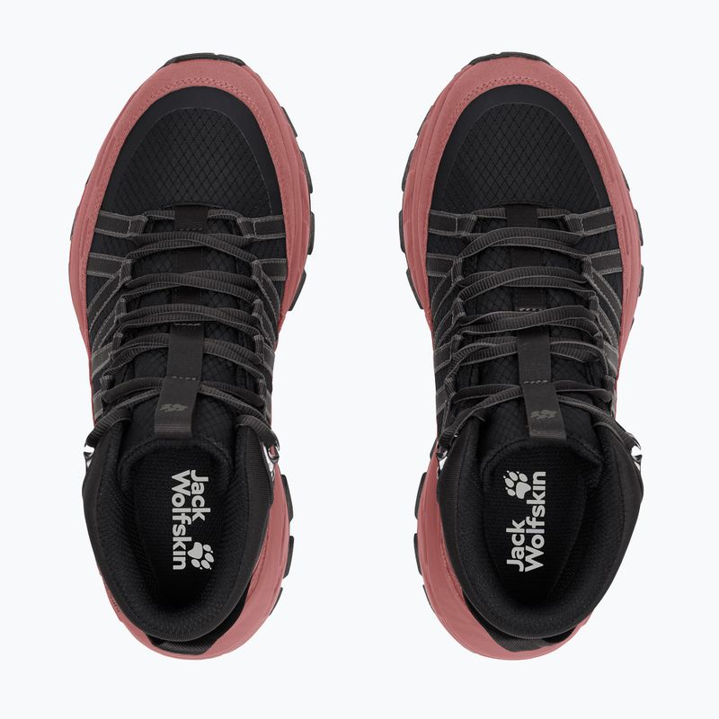 Dámské turistické boty Jack Wolfskin Wild Hike Texapore Mid mineral red 4