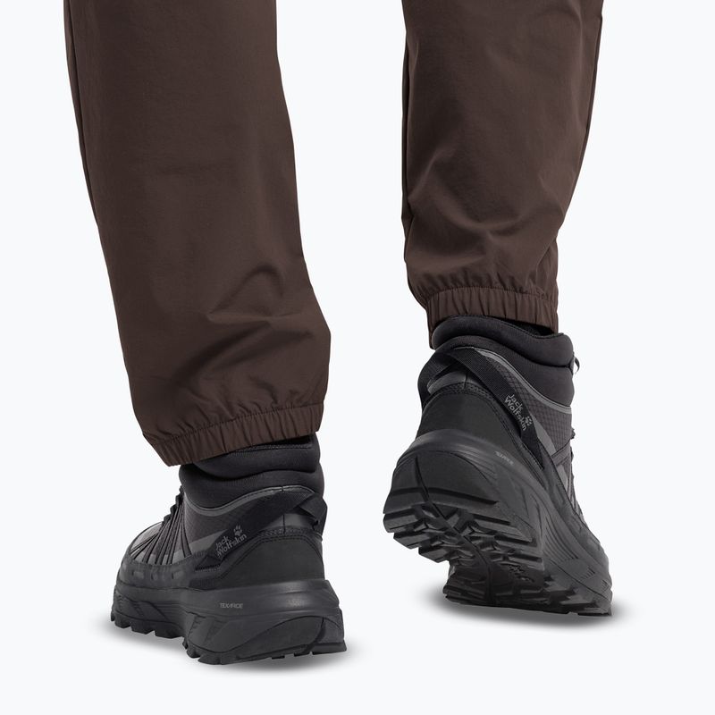 Pánské turistické boty Jack Wolfskin Wild Hike Texapore Mid black 9