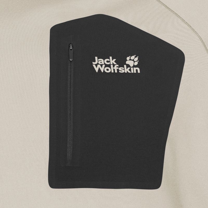 Pánské tričko Longsleeve Jack Wolfskin Prelight Trail Crew pale sand 7