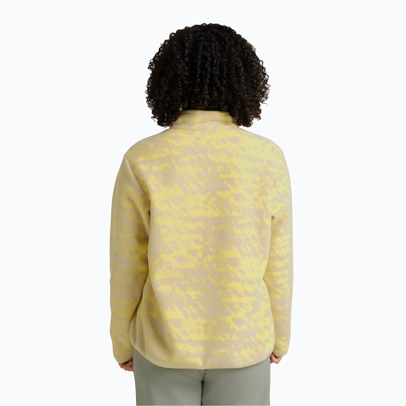 Dámská trekingová mikina Jack Wolfskin Big Sky Half Zip lemon ice 2